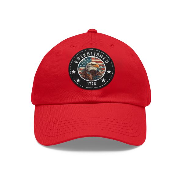 Established 1776 Hat with Leather Patch - Image 5