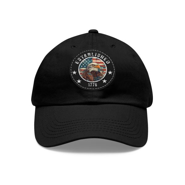 Established 1776 Hat with Leather Patch - Image 9