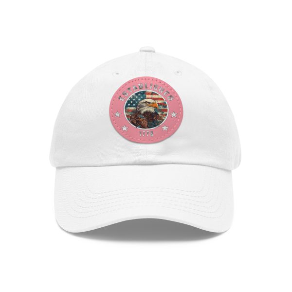 Established 1776 Hat with Leather Patch - Image 4