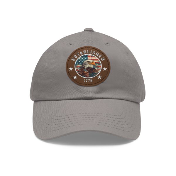 Established 1776 Hat with Leather Patch - Image 23