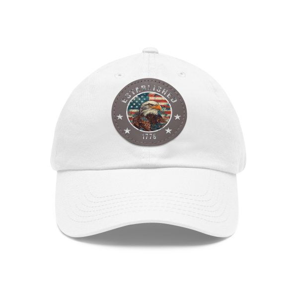 Established 1776 Hat with Leather Patch - Image 2