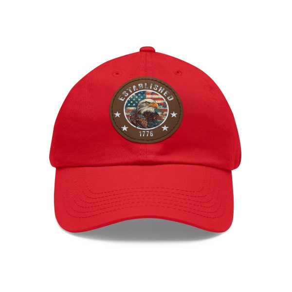 Established 1776 Hat with Leather Patch - Image 7