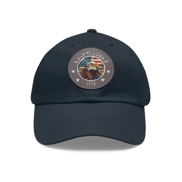 Established 1776 Hat with Leather Patch - Image 14